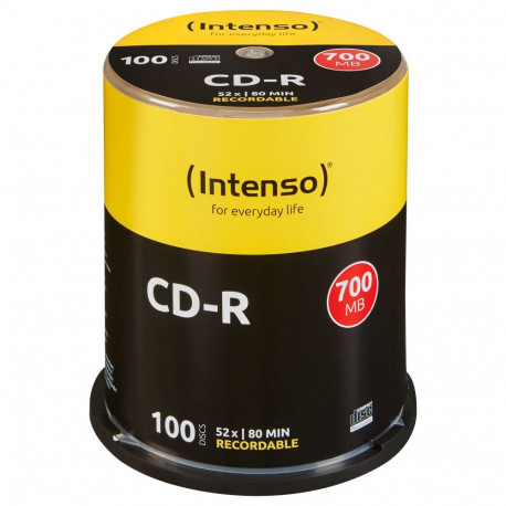 "Intenso CD-R 80 / 700MB 52x Speed, Cakebox"