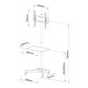 Techly telerikäru 23"-55" LCD/LED TV