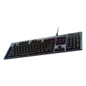 "Logitech G915 X Wired Gaming Keyboard Black (DE)"