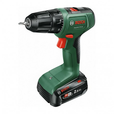 Powertools akutrell-kruvikeeraja EasyDrill 18V-38 2,5Ah Li-ioon aku kohver POWER FOR ALL ALLIANCE, r