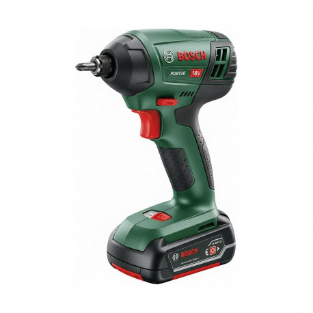 "Powertools Akku-Schlagbohrschrauber AdvancedImpact 18 (grn/schwarz, 2x Li-Ionen Akku 1,5Ah, Koffer,