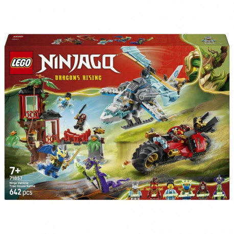 LEGO Ninjago 71857 vastasseis puuonni juures ninjarattaga