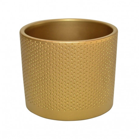 CERAMIC POT WALEC KROPKI D13 GOLD