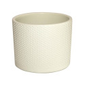 CERAMIC POT WALEC KROPKI D13 VANILLA
