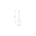 PENDANT LIGHT ANNABA E27 WHITE