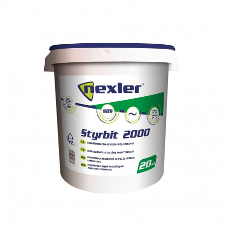Nexler bituumenmastiks Styrbit 2000 20kg