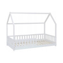 HUT BED WHITE 90X190
