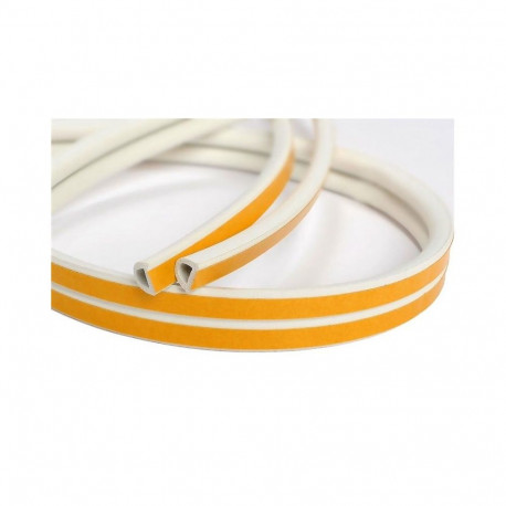 Tihend D-profiil 9x7.5mm, valge