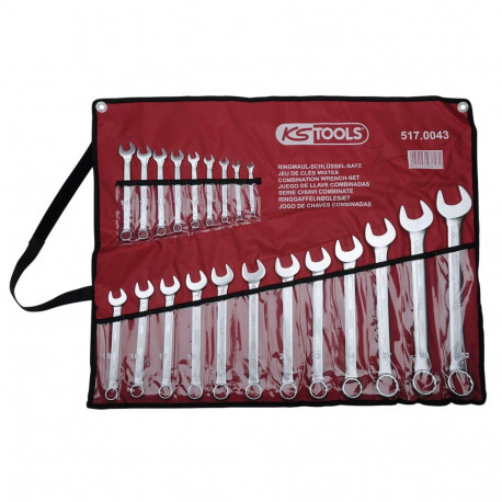KS Tools nurga all silmusvõtmete komplekt 21-osaline 6-32mm 517.0043