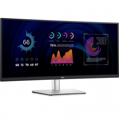 Dell 34 Curved USB-C Hub Monitor P3424WE - 86.5cm (34") (Boj. iepak.)