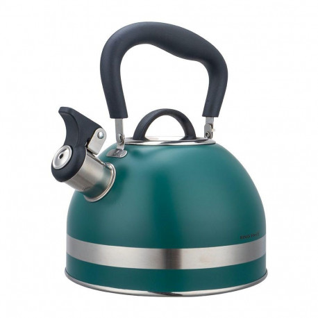 Kinghoff vilega teekann KH-1855 roostevabast terasest 1.8l, roheline
