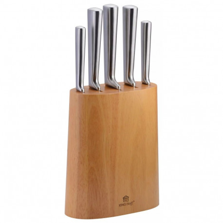 Zestaw noży w bloku 8 elementów kinghoff