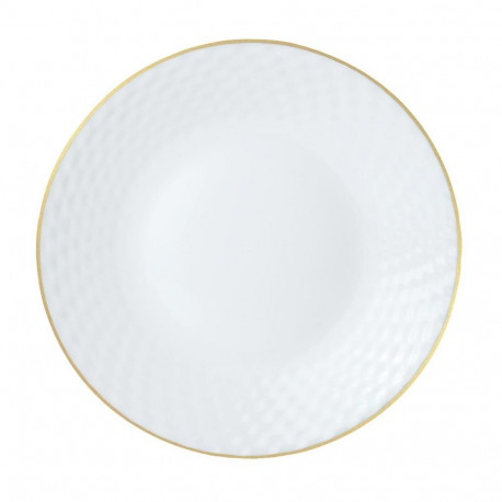 Kinghoff klaastaldrikute komplekt KH-1876 18-osaline opaal (prae-, magustoidu- ja supitaldrikud), va