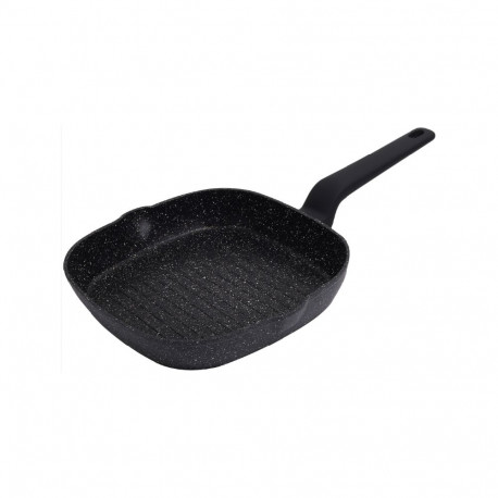 Klausberg pann 24cm, must marmor