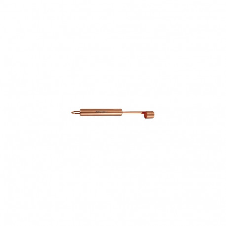 Kinghoff puuvilja südamiku eemaldaja terasest, pruun