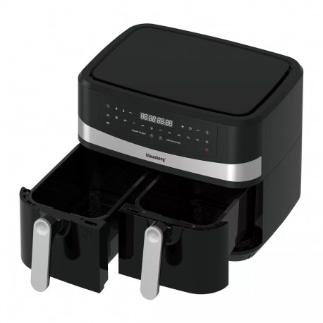 Frytkownica beztłuszczowa z podwójnym koszem 9l klausberg