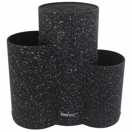 Blok na noże 3 w 1 marmurkowy kinghoff