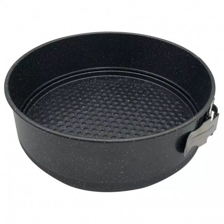 Kinghoff koogivorm 26cm, must marmor