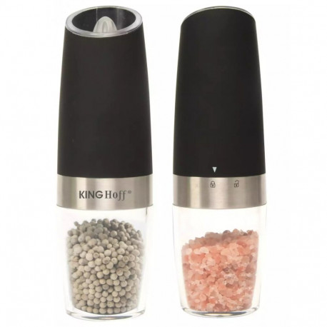 Kinghoff gravitatsiooniline soola- ja pipraveskite komplekt