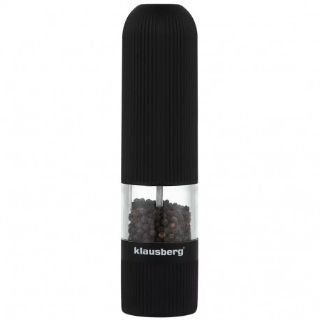 Młynek elektryczny do przypraw, czarny klausberg