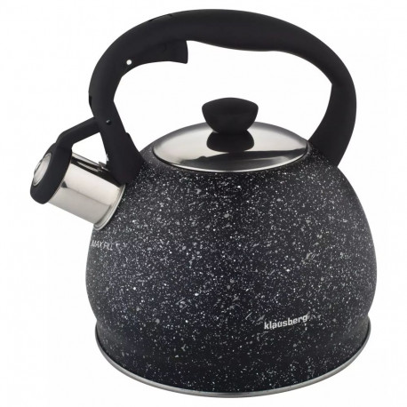 Klausberg traditsiooniline veekeetja 2L, must marmor