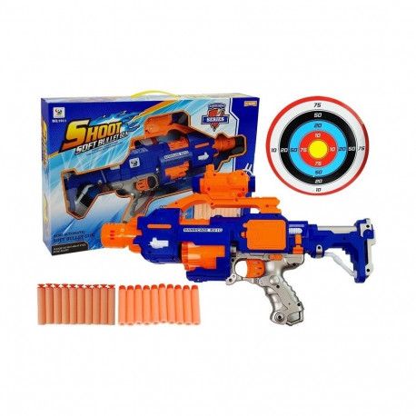 Mängupüss vahtkuulidega pöörleva märglaulaga 45cm