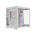 Darflash FT418 computer case + 6 aRGB fans (white)