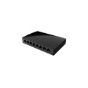 SWITCH LANBERG DSP1-1008 8X 1GB/S UNMANAGED GIGABIT ETHERNET DESKTOP 5V
