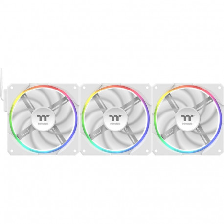 TS 120 EX RGB (weiß, 3er Pack, 120 mm)