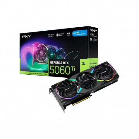 GeForce videokaart RTX 5060 Ti ARGB OC 8GB (DLSS 4, 3x DisplayPort, 1x HDMI 2.1)