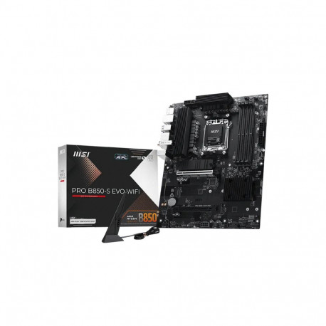 PRO B850-S EVO WIFI, must/hõbedane