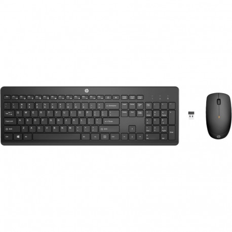 HP 235 Wireless Mouse and Keyboard (Combined) (Black, DE Layout, Plunger)