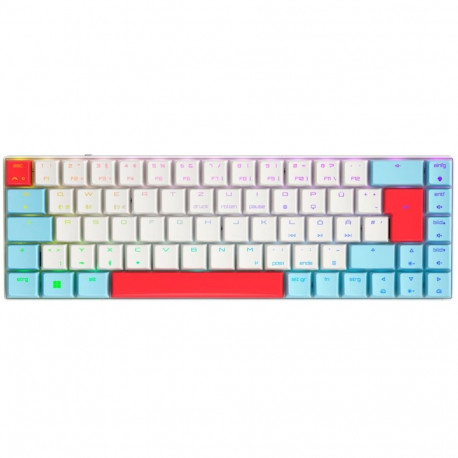 MX-LP 2.1 Compact Wireless (weiß/mehrfarbig, DE-Layout, Cherry MX Low Profile RGB Speed)