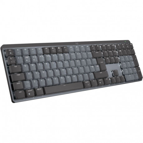Logitech MX Mechanical (light gray/dark gray, DE layout, tactile switches, Logi Bolt, Bluetooth)