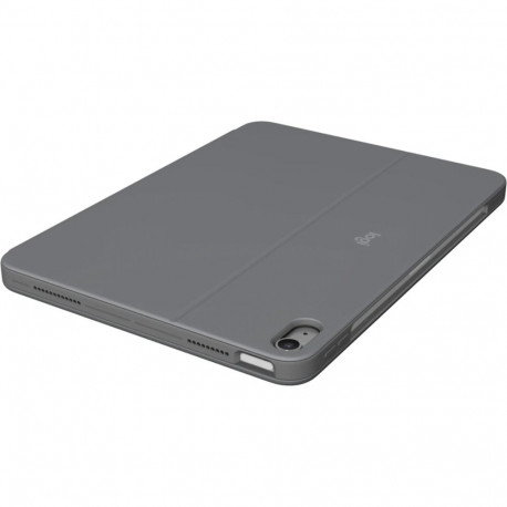 Logitech Combo Touch (gray, DE layout, scissor mechanism, for iPad Air 11" (M2) and iPad Air (5th ge