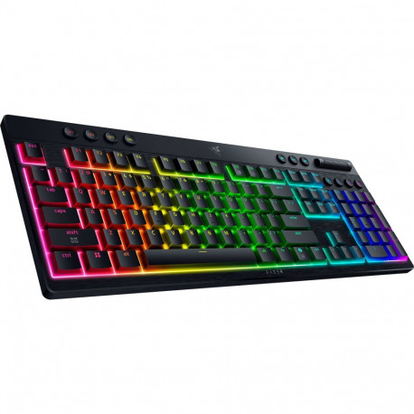 BlackWidow V4 Low-Profile Hyperspeed (schwarz, DE-Layout, Razer Low-Profile Orange)