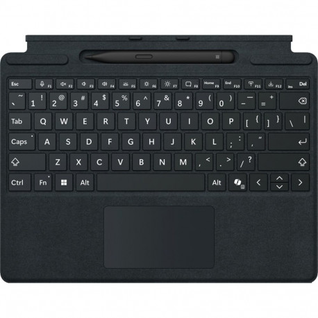 Microsoft Surface Pro Keyboard with Slim Pen (black, DE layout, for Surface Pro (11th Edition)/10 fo