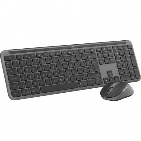 Logitech Signature Slim Combo MK950 for Business (graphite, DE layout, scissor mechanism, Logi Bolt,