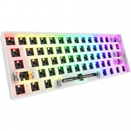 Sharkoon SKILLER SGK50 S4 Gen2 Barebone (white)