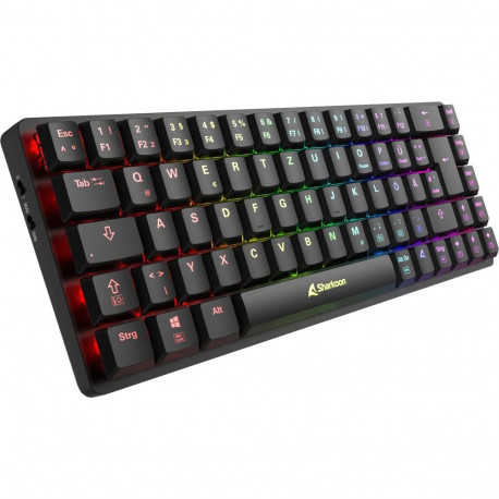 PureWriter W65 (schwarz, DE-Layout, Kailh Choc V2 Low Profile Red)
