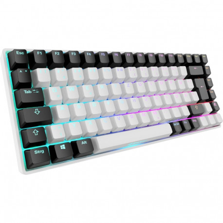 SKILLER SGK50 S3 (weiß, DE-Layout, Gateron Yellow)