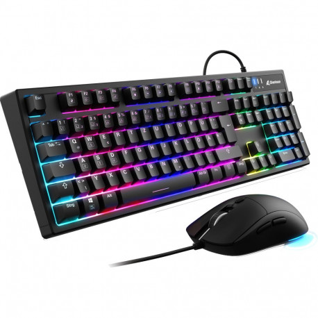 Sharkoon SKILLER SGB15 (black, DE layout, rubber dome)