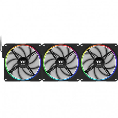 TS 140 EX RGB (schwarz, 3er Pack, 140 mm)