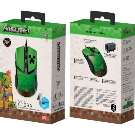 Razer Cobra - Minecraft Edition (green/black)