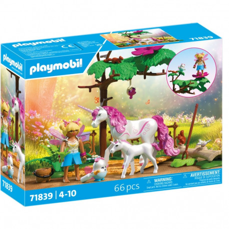 Playmobil 71839 Magic Unicorns: Unicorn stable for mom and foal