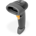 Digitus 2D Bluetooth barcode scanner (black, battery operated, with holder, QR code compatible)