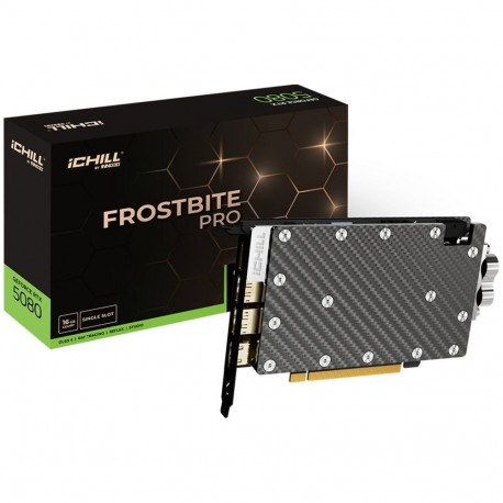 GeForce videokaart RTX 5080 ICHILL FROSTBITE PRO DLSS 4, 3x DisplayPort, 1x HDMI 2.1