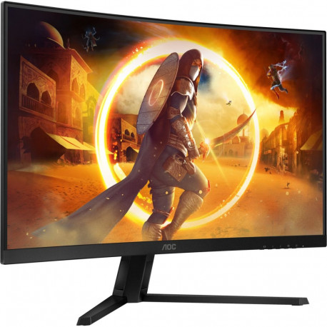 AOC CQ32G4VE, gaming monitor - 31.5 - black (matt), QHD, Fast-VA, curved, HDMI, DP, HDR, 180Hz panel