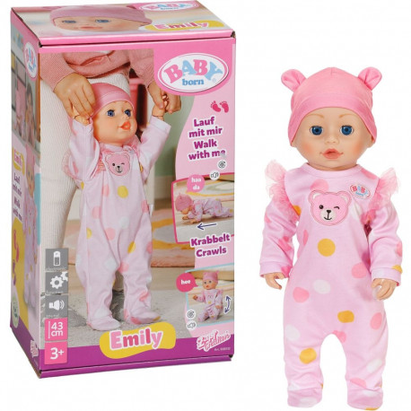 BABY born® Emily Lauf mit mir 43cm