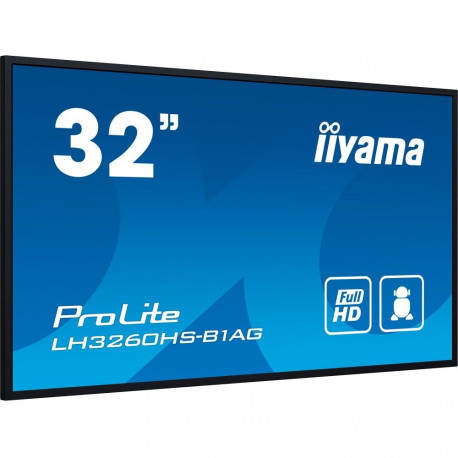 LH3260HS-B1AG, Public Display (schwarz, FullHD, IPS, Quad-Core)